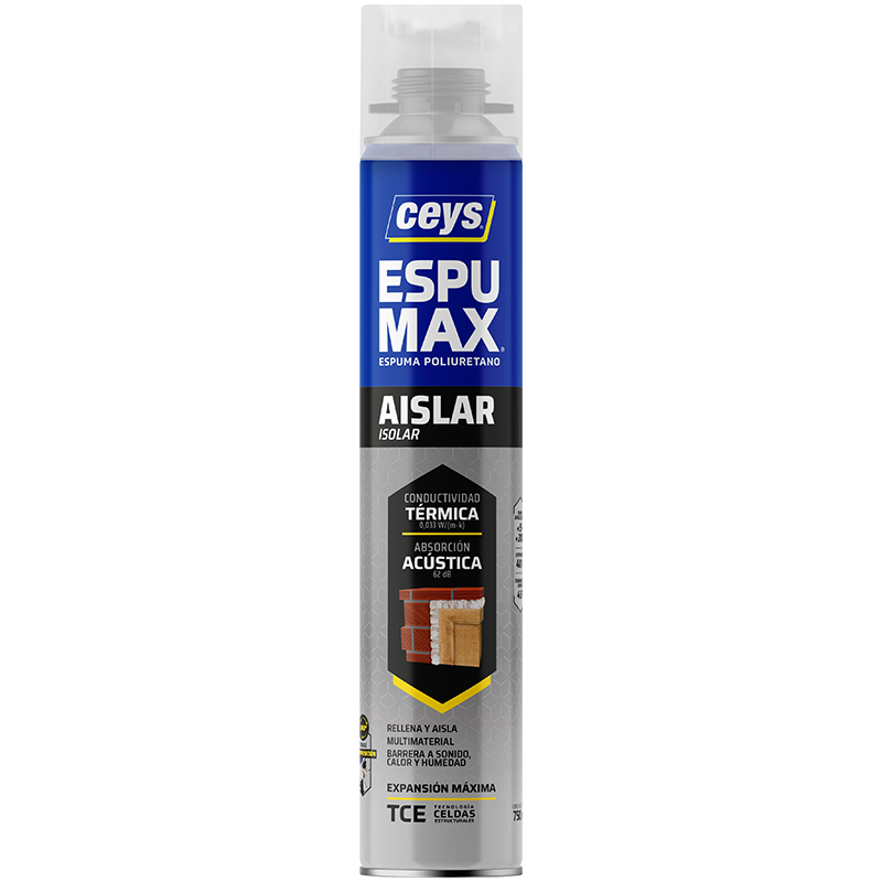 Espuma de poliuretano para tejas espumax Pistola Ceys