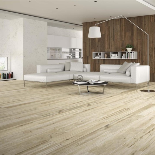 Pavimento Porcelánico Limeville Natural 23x120 Rectificado