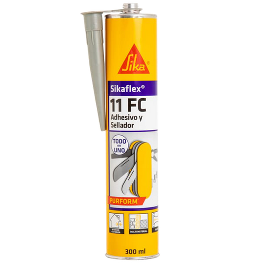 Sellador Masilla Multiusos Sikaflex 11FC Gris