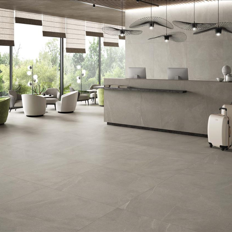 Pavimento Porcelánico Bellevue Grey 60X60 Rectificado