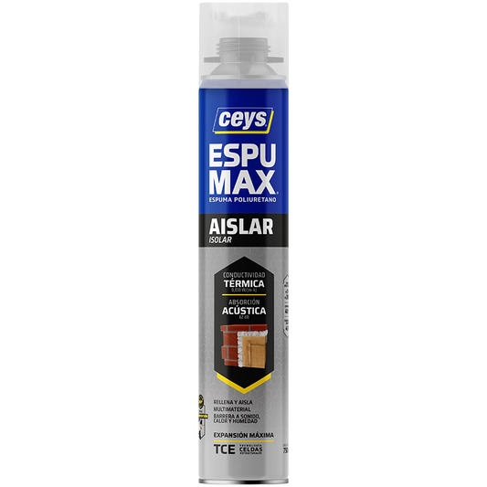 Espuma de poliuretano para tejas espumax Pistola Ceys