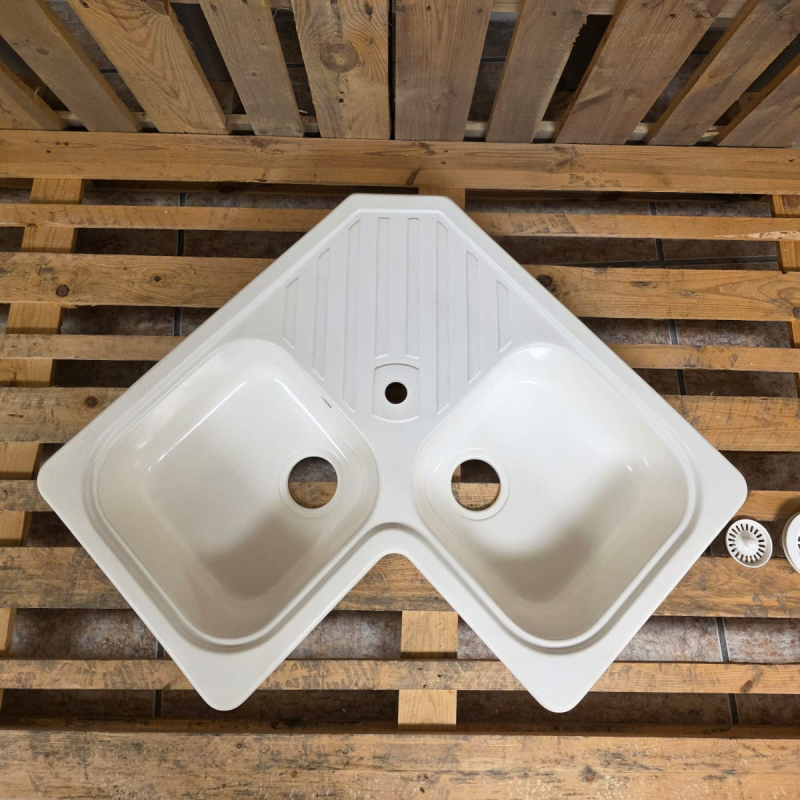 OUTLET Fregadero Esquina Franke  2 senos