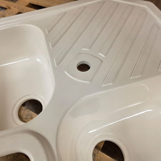 OUTLET Fregadero Esquina Franke  2 senos