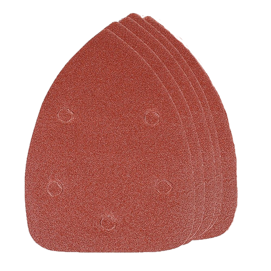 Pack 5 Hojas de lija triangulares para Lijadora Werku
