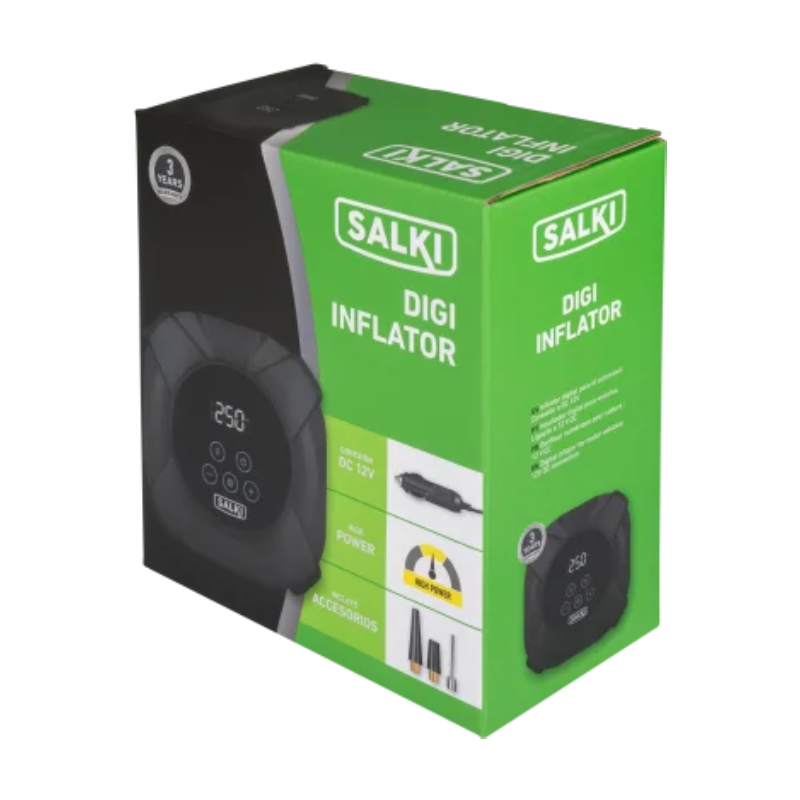 Inflador digital Salki Desa DIGI INFLATOR a 12V