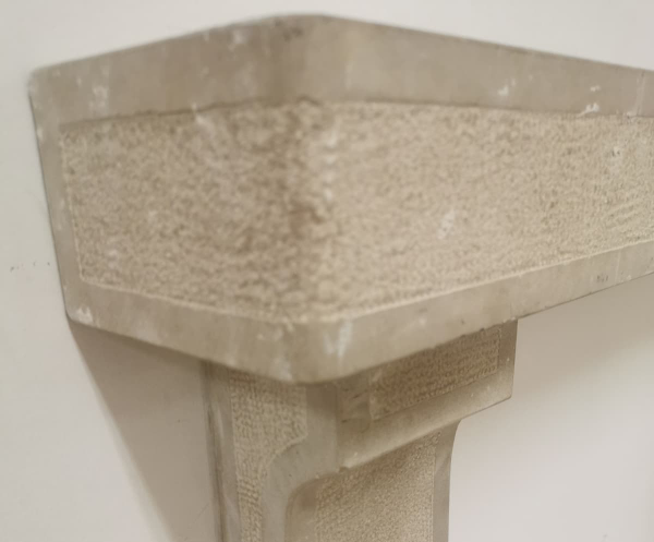 OUTLET Chimenea de piedra vinaixa con hogar Preter