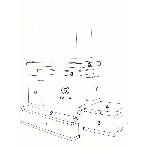 OUTLET Chimenea Tivoli Totale Incasso derecha