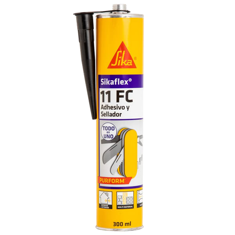 Sellador Masilla Multiusos Sikaflex 11FC Negro