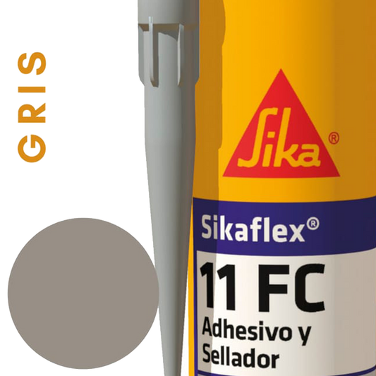 Sellador Masilla Multiusos Sikaflex 11FC Gris