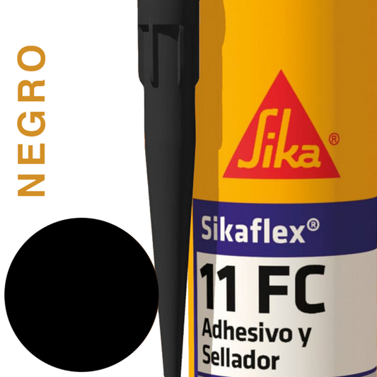 Sellador Masilla Multiusos Sikaflex 11FC Negro